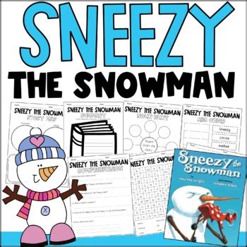 Sneezy the Snowman Activities | Winter Read Aloud by Iced Coffee Classroom