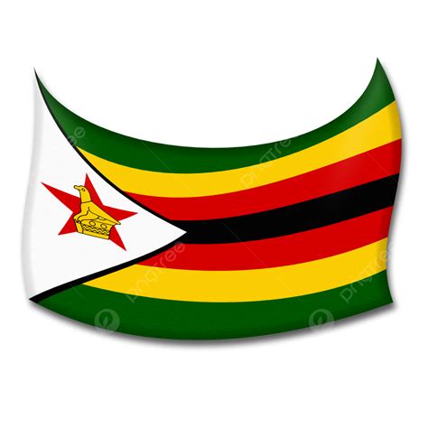 Zimbabwe Flag, Zimbabwe, Waving Zimbabwe Flag, Flag PNG Transparent ...