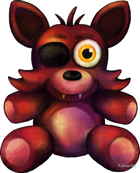 "Five Nights at Freddy's - Fnaf 4 - Foxy Plush" Stickers by Kaiserin ...