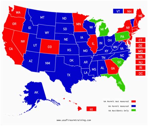 North Carolina Ccw Reciprocity Map Ohio Ccw Reciprocity Map Afp Cv ...