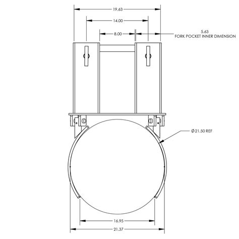 Valley Craft Steel Drum Grabber Forklift Attachments | Source 4 Industries