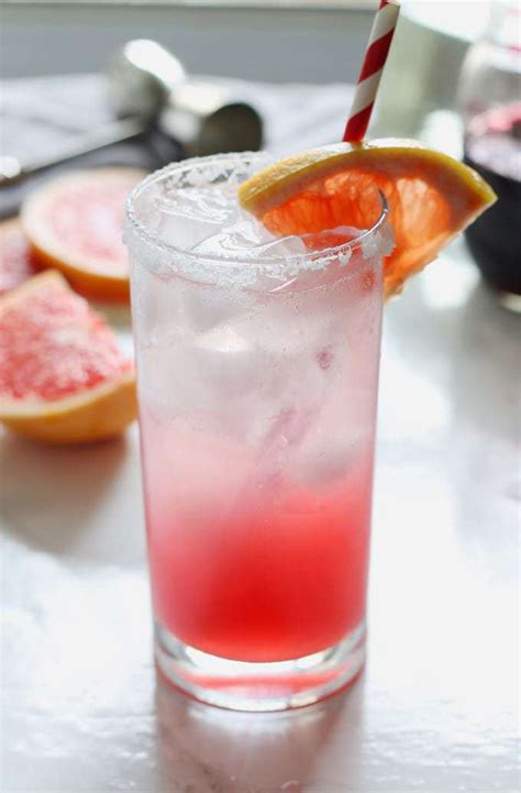 Hibiscus Paloma Cocktail - Sweet, Floral, and Refreshing