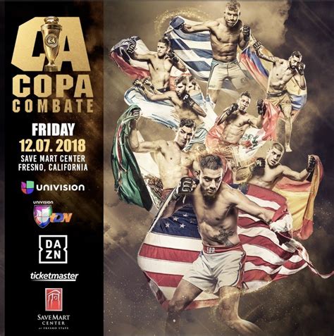 Combate Americas Sets Alternate Bouts For Copa Combate