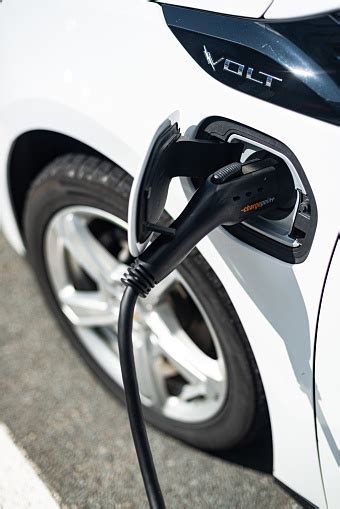 Chevrolet Volt Charging Stock Photo - Download Image Now - iStock