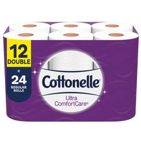 Cottonelle® Ultra ComfortCare® Double Roll Toilet Paper, 12 rolls - Kroger