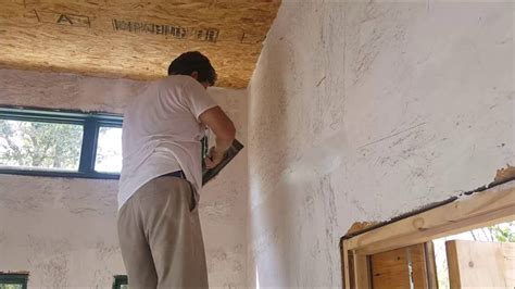 Plastering & Painting OSB walls the Houses Built Tiny way? - YouTube