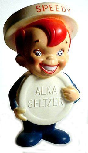 The Alka-Seltzer logo "Speedy" advertising "quick relief"! | My childhood memories, Childhood ...