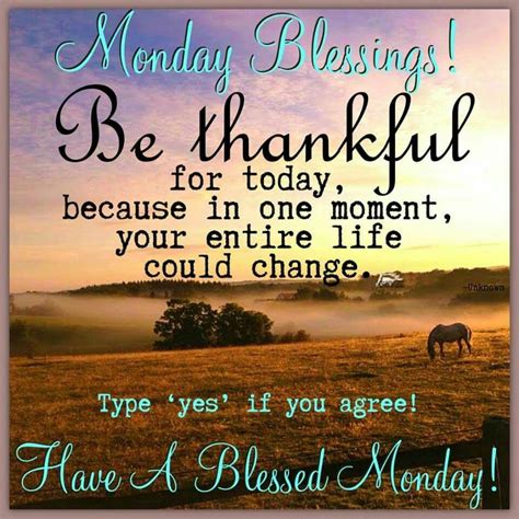 Monday Blessings, Be Thankful Pictures, Photos, and Images for Facebook, Tumblr, Pinterest, and ...