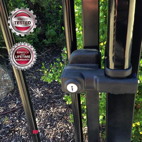 POOL & CHILD SAFETY FENCE GATE LATCH: The Safetech Hardware magnetic ...