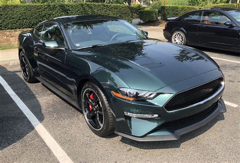 Dark Highland Green 2019 Ford Mustang Bullitt Fastback - MustangAttitude.com Photo Detail