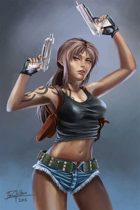 Revy Fan art. (Black Lagoon) by CGHow on DeviantArt