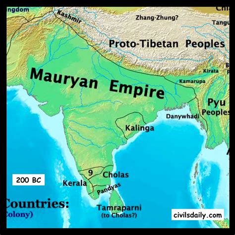 Chandragupta Maurya Empire Map