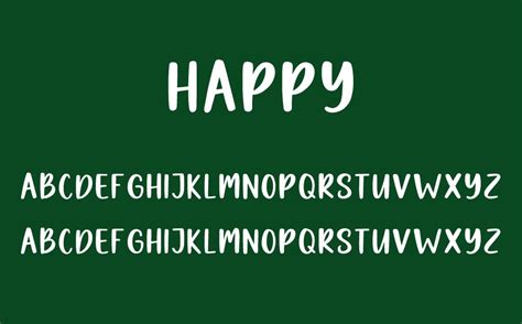 Happy free font