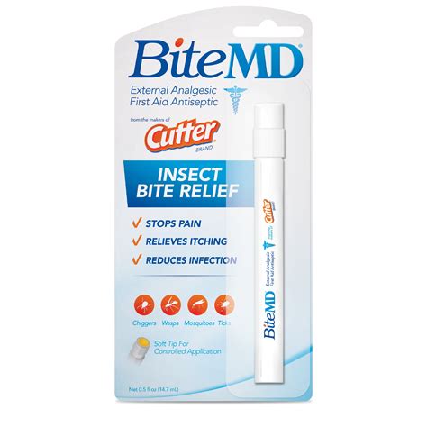 Cutter Bite MD Insect Bite Relief Stick, 0.5-Fluid Ounces - Walmart.com