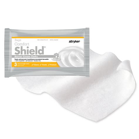 Sage Comfort Shield Incontinence Care Wipe 3pk Small | Stryker Home Care