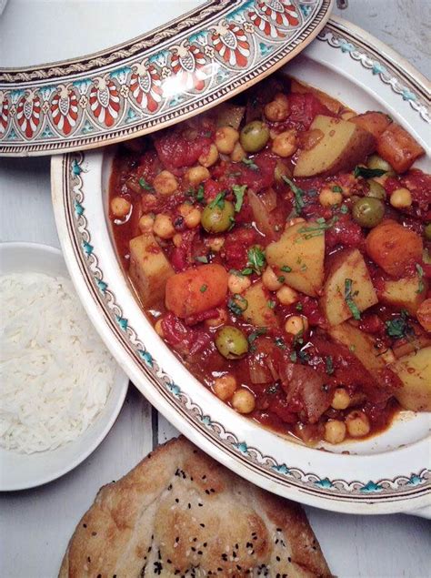 Chickpea and vegetable tajine - Simply Vegelicious