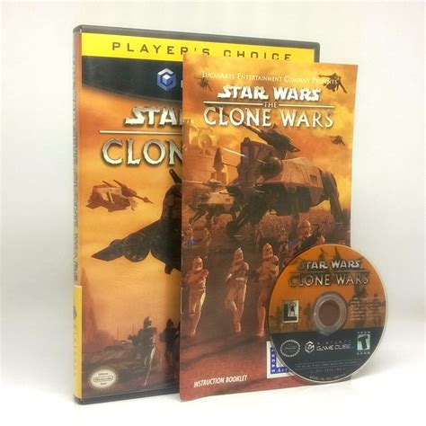 Star Wars: The Clone Wars Nintendo Gamecube Game | PJ's Games