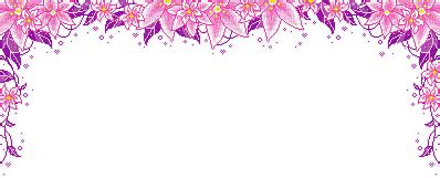 cute pink flower border gif frame, flowers , purple , kawaii , animated ...