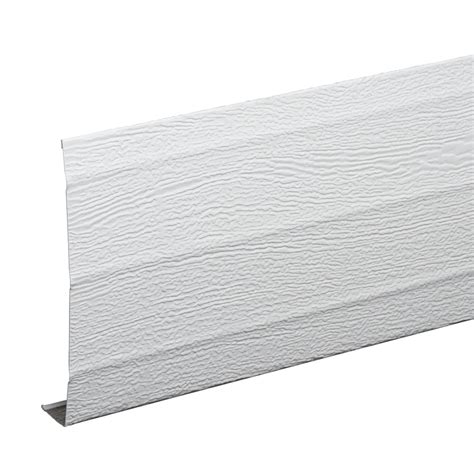 Amerimax 6-in x 12-ft White Woodgrain Aluminum Fascia at Lowes.com