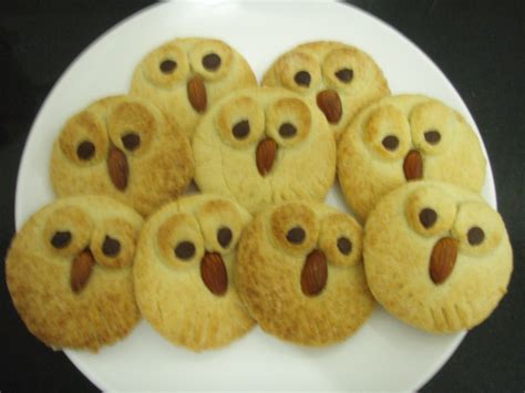 Owl Cookies ~ Goan Recipes n More