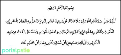 Bacaan Sholawat Nariyah Bahasa Arab Latin Dan Terjemahan Bahasa