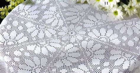 ergahandmade: Crochet Tablecloth + Diagrams