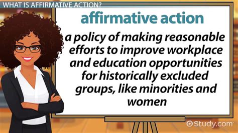 Affirmative Action | Definition, History & Examples - Lesson | Study.com