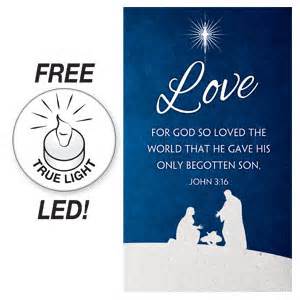 John 3:16 Christmas Banner - Church Banners - Outreach Marketing