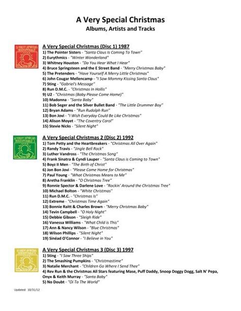 A Very Special Christmas Album Songs | informacionpublica.svet.gob.gt