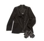 Dior Homme Black Wool Tuxedo Jacket | Dior Homme Veste du soir | KARL ...
