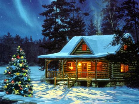 🔥 [45+] Free Christmas Cabin Wallpapers | WallpaperSafari