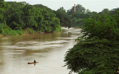 The Nan river Uttaradit Thailand