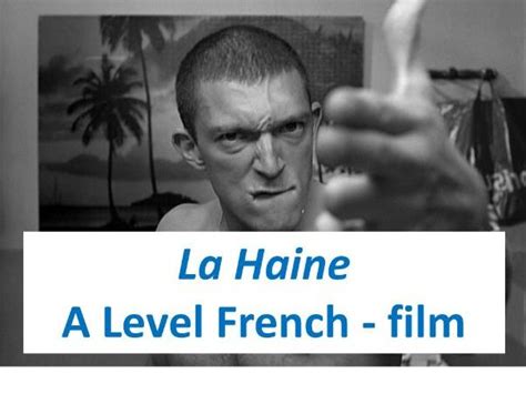 A Level French - La Haine: characters | Teaching Resources