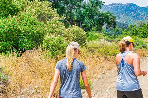 Mother And Daughter Hike Stock Photo - Download Image Now - Active ...