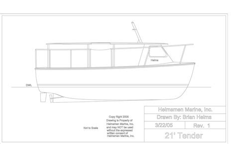 21 Tender | Boat Design Net