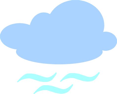 Windy Cloud Clip Art at Clker.com - vector clip art online, royalty free & public domain