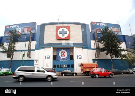 Mexico, North America. Estadio Cruz Azul, stadium Stock Photo - Alamy