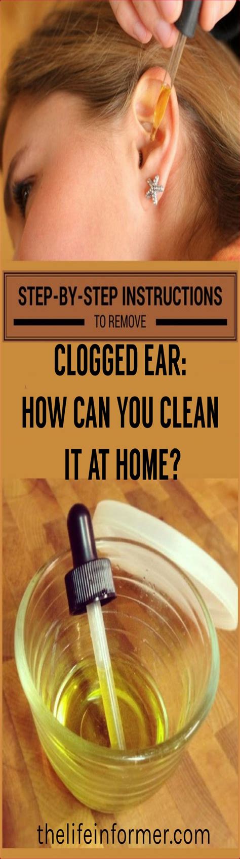 Clogged Ear: How Can You Clean It At Home | Healthy fitness, Health ...