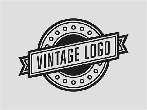 The Vintage Logo Template PSD ~ Logo Templates ~ Creative Market