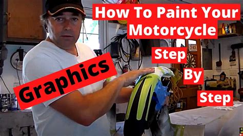 How To Paint Your Motorcycle Step By Step Part 6 Graphics - V-Twins to V-8s