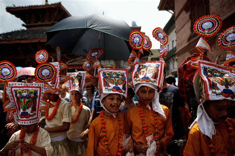 In Nepal's Gai Jatra Festival, Cows Lead The Departed Souls To Heaven