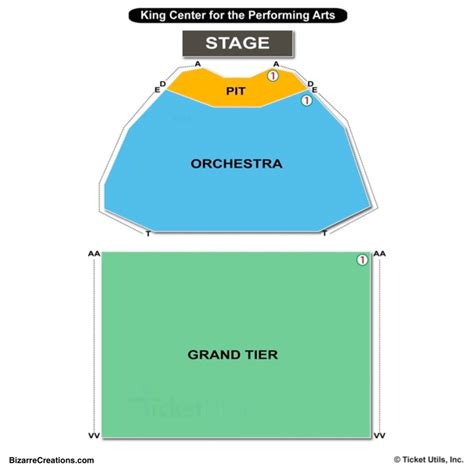 Maxwell King Center Melbourne Fl Seating Chart | Elcho Table