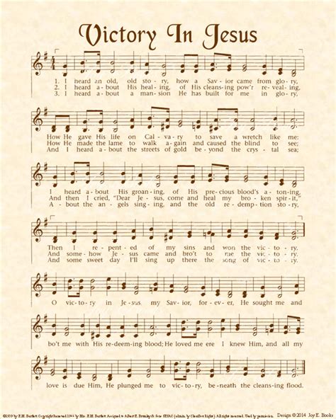 Victory In Jesus Chords Piano | Chord Piano PDF