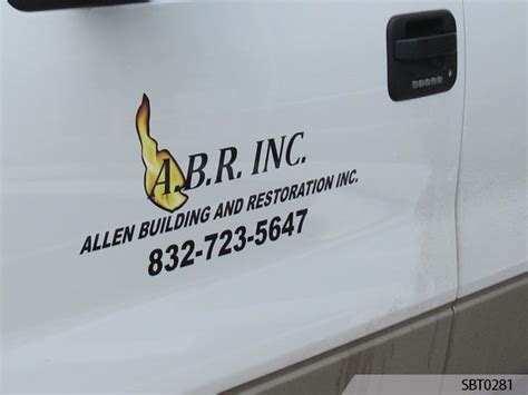 Vinyl Vehicle Lettering & Truck Decals | Signs By Tomorrow | Custom Vehicle Graphics & Lettering