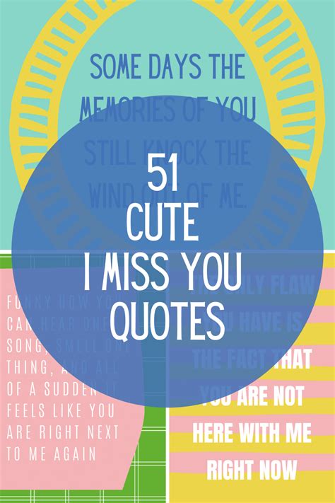 51 Cute I Miss You Quotes With Images - Darling Quote