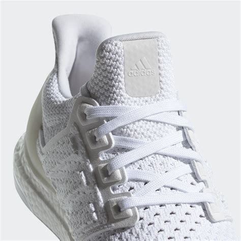 Adidas Mens Ultra Boost Clima Running Shoes - White - Tennisnuts.com