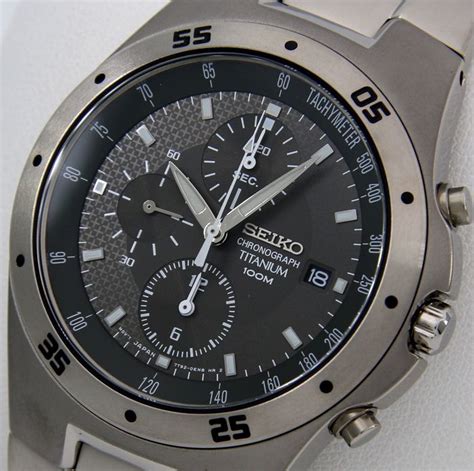 Seiko - "NO RESERVE PRICE" Titanium - Cronograph 100M WR - Catawiki