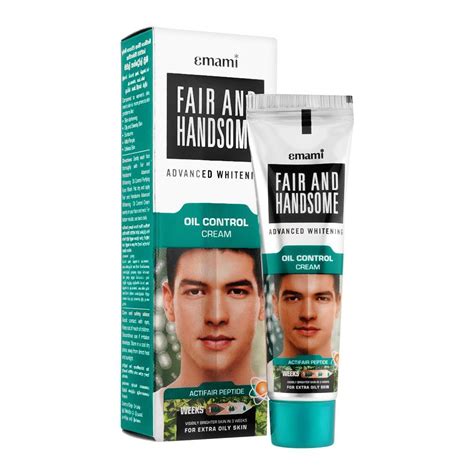 Order Emami Fair & Handsome Advanced Whitening Oil Control Cream, For Extra Oily Skin, 25g ...