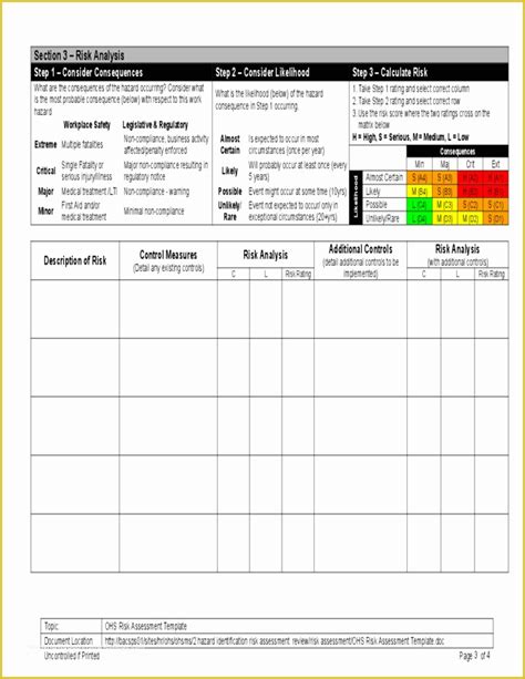 Free Risk assessment Template Of 37 Risk assessment Templates | Heritagechristiancollege