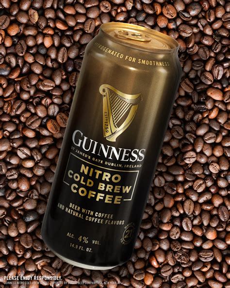 Guinness Introduces *NEW* Nitro Cold Brew Coffee Beer - BeerAlien